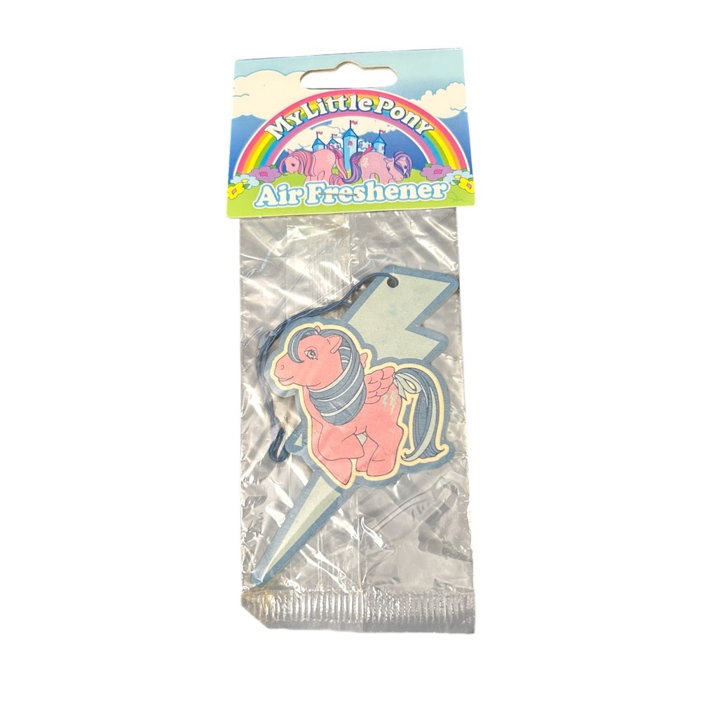 Vintage 2002 My Little Pony G1 Firefly Lightning Bolt Air Freshener Sealed MLP